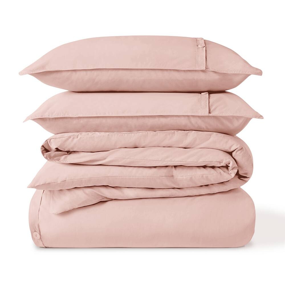 Комплект пододеяльников Bare Home из 100% органического хлопка с перкалем, цвет Dusty Pink
Комплект пододеяльников Bare Home из 100% органического хлопка с перкалем, цвет Dusty Pink