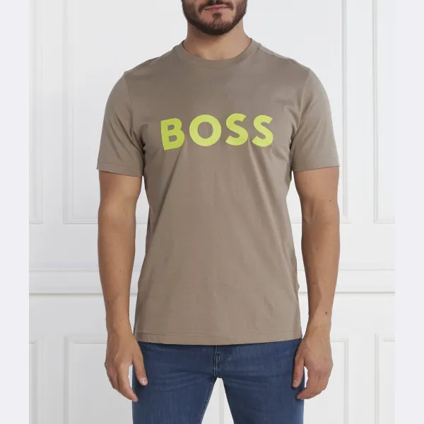 Футболка стандартного кроя 1 футболка Boss, хаки
Футболка стандартного кроя 1 футболка Boss, хаки
