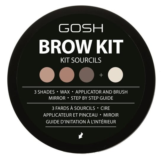 Набор для укладки бровей Brow Kit 001, Gosh
Набор для укладки бровей Brow Kit 001, Gosh