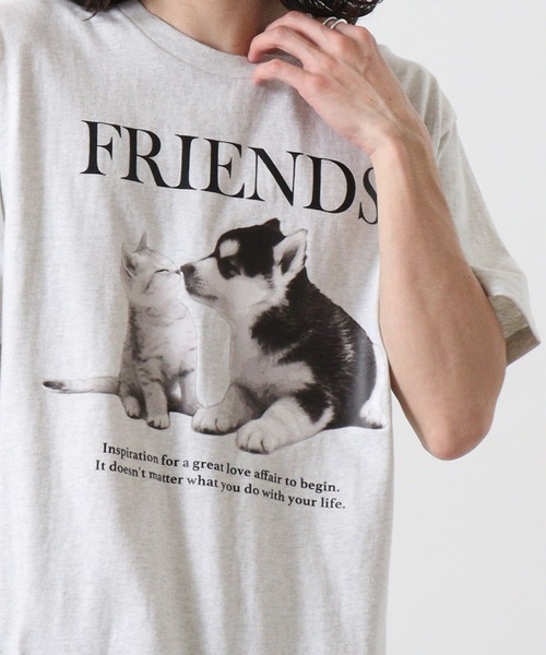 Футболка с коротким рукавом, принт, бренд Spiritoso Friends, цвет лист
Футболка с коротким рукавом, принт, бренд Spiritoso Friends, цвет лист