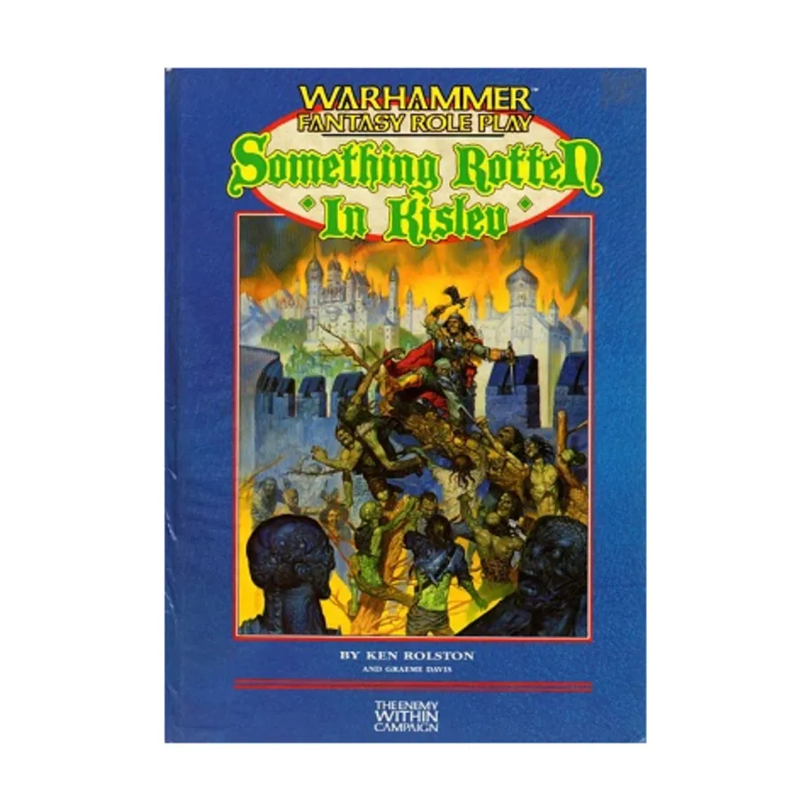Enemy Within #4 - Something Rotten In Kislev, Warhammer Fantasy Roleplay (Games Workshop), твердый переплет
Enemy Within #4 - Something Rotten In Kislev, Warhammer Fantasy Roleplay (Games Workshop), твердый переплет