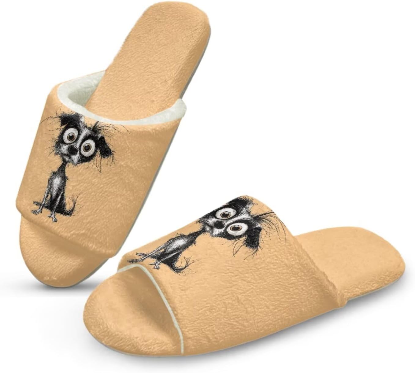 Домашние тапочки Forchrinse для женщин и мужчин с открытым носком, гостевые тапочки, можно стирать, многоразовые, для спа и отеля, Dog
Домашние тапочки Forchrinse для женщин и мужчин с открытым носком, гостевые тапочки, можно стирать, многоразовые, для спа и отеля, Dog