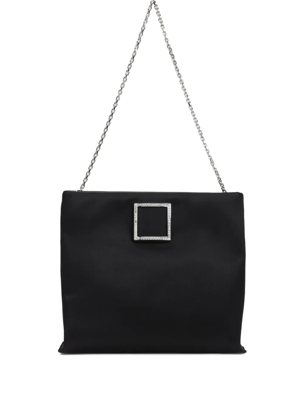 Клатч Trompette на цепочке Roger Vivier, черный
Клатч Trompette на цепочке Roger Vivier, черный