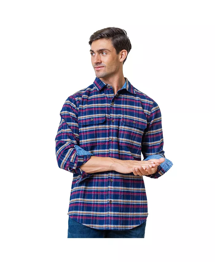 Мужская органическая фланелевая рубашка с длинным рукавом, двумя карманами и пуговицами Hope & Henry, синий
Мужская органическая фланелевая рубашка с длинным рукавом, двумя карманами и пуговицами Hope & Henry, синий