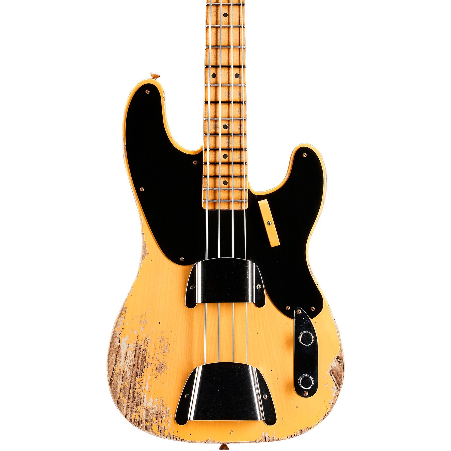 Fender Custom Shop, ограниченная серия Precision Bass Heavy Relic Aged Nocaster Blonde 1951 года
Fender Custom Shop, ограниченная серия Precision Bass Heavy Relic Aged Nocaster Blonde 1951 года
