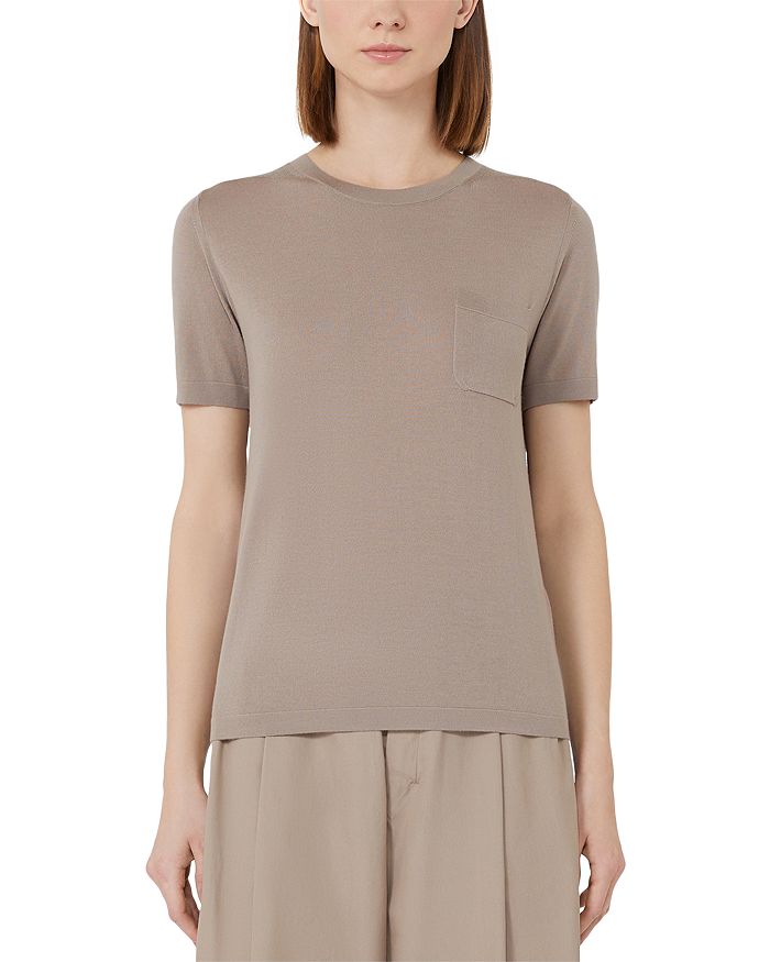 Свитер из шерсти Egidio с круглым вырезом Max Mara, коричневый
Свитер из шерсти Egidio с круглым вырезом Max Mara, коричневый