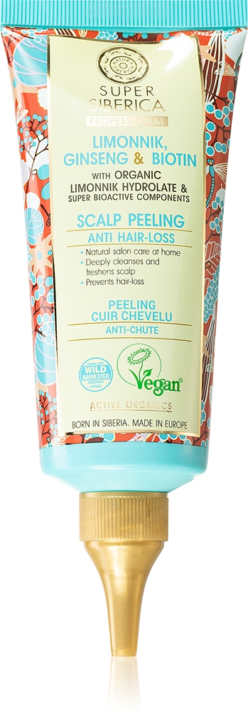 Эксфолиант для кожи головы с лемонграссом, женьшенем и биотином против выпадения волос Natura Siberica, 100 мл
Эксфолиант для кожи головы с лемонграссом, женьшенем и биотином против выпадения волос Natura Siberica, 100 мл