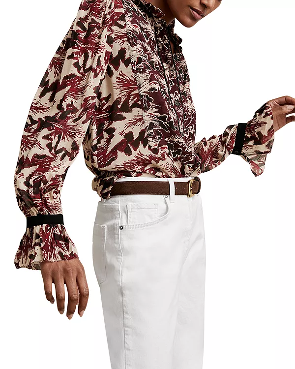 Топ с принтом от Jules Reiss, красный
Топ с принтом от Jules Reiss, красный