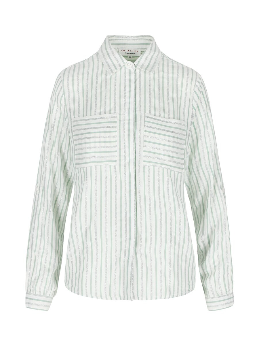 Блуза LolaLiza Blouse, зеленый/белый
Блуза LolaLiza Blouse, зеленый/белый