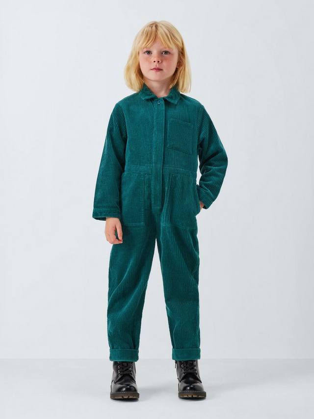 Детский комбинезон из вельвета John Lewis, Teal
Детский комбинезон из вельвета John Lewis, Teal