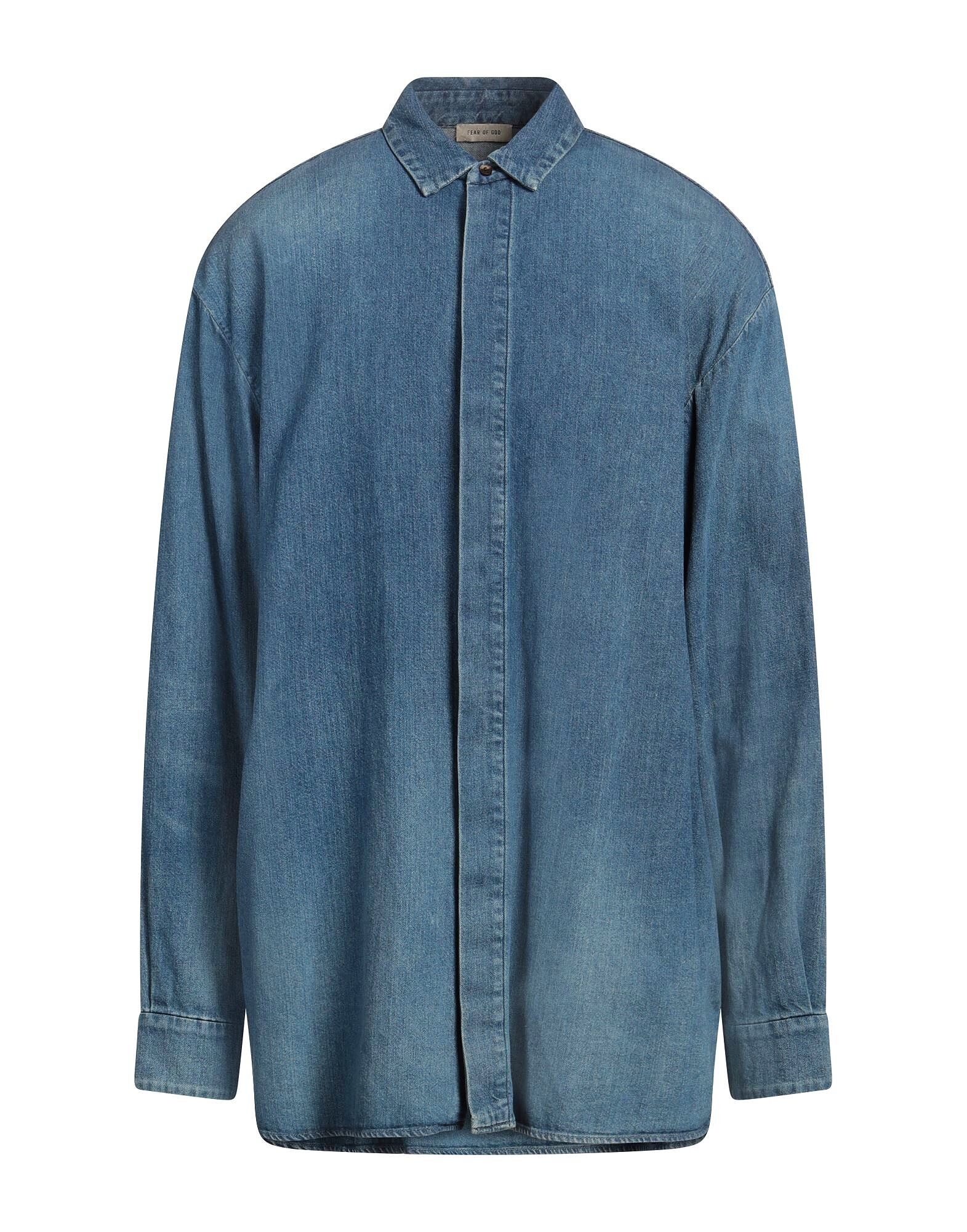 Джинсовая рубашка Fear Of God, синий
Джинсовая рубашка Fear Of God, синий