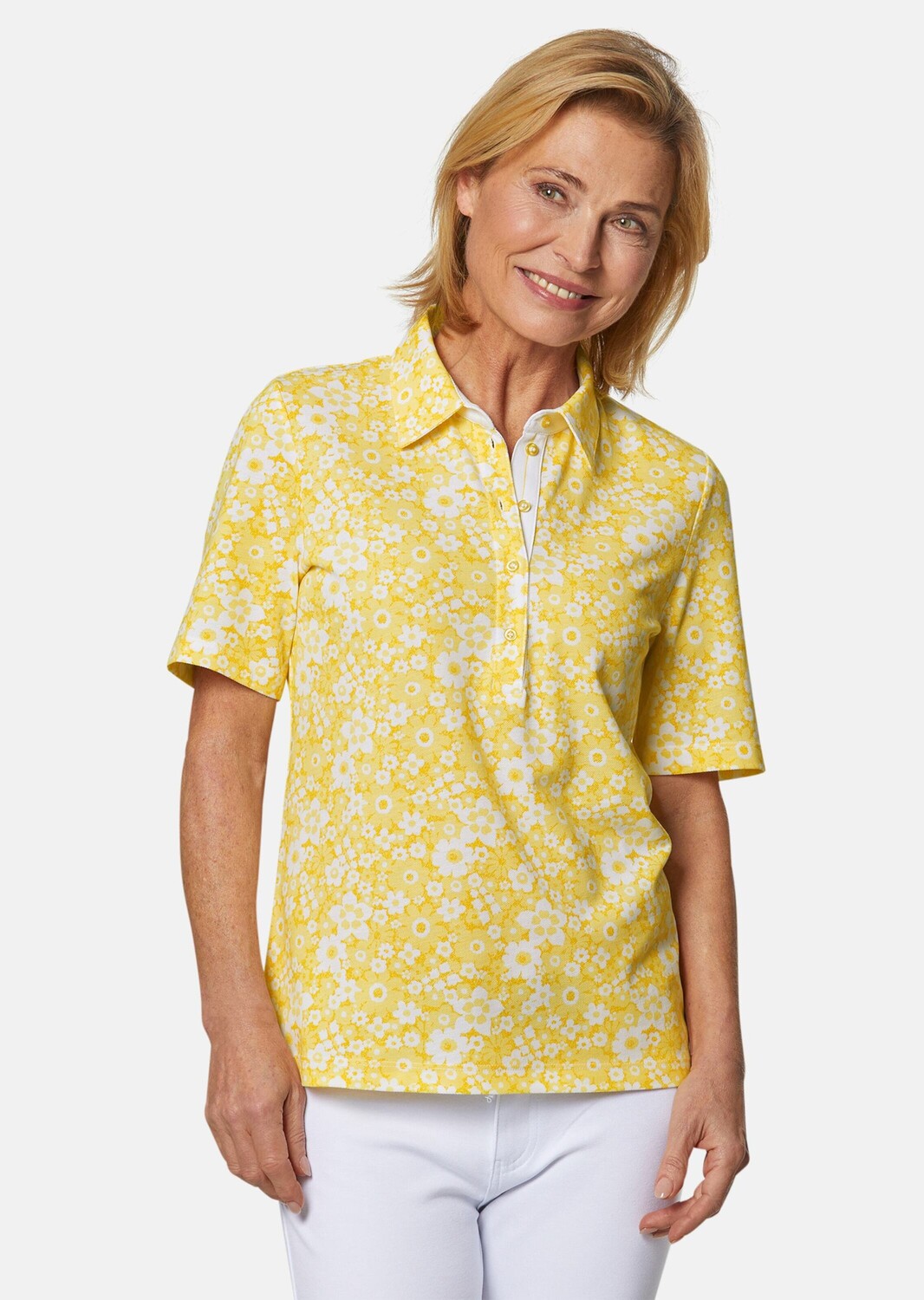 Поло GOLDNER Druck, цвет margerite/weiß
Поло GOLDNER Druck, цвет margerite/weiß