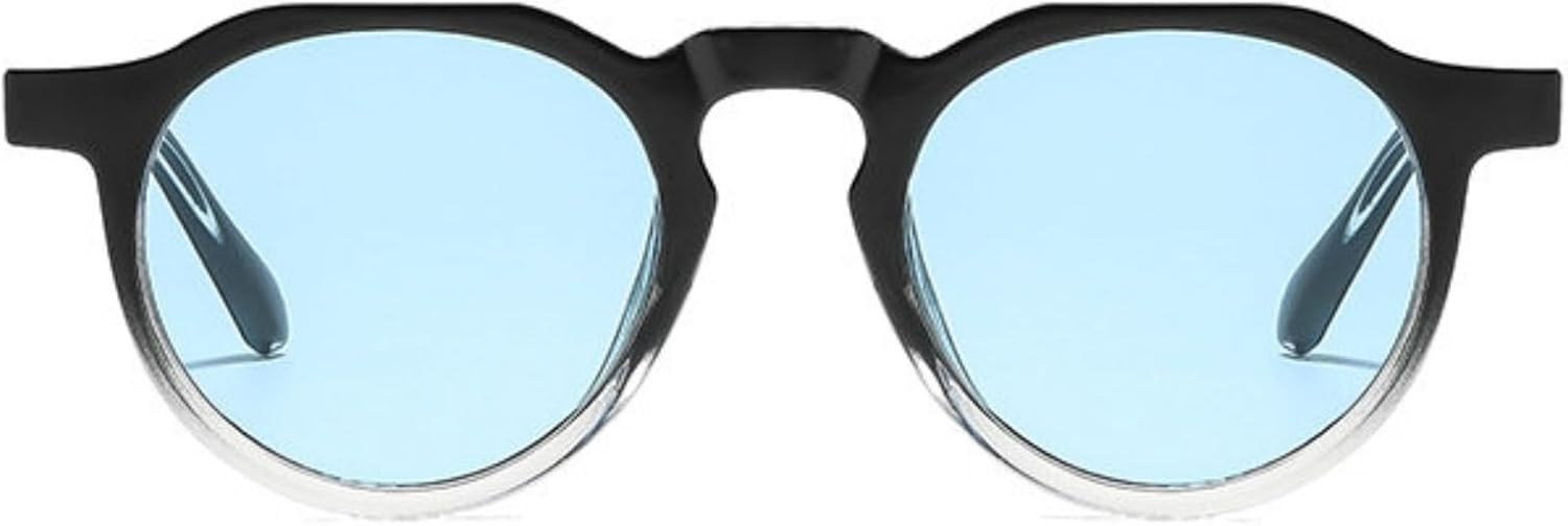 Солнцезащитные очки Willochra Retro Small Round Punk для женщин, модные градиентные очки с защитой от УФ-излучения UV400 для мужчин, с заклепками, черные, многоугольные, C5
Солнцезащитные очки Willochra Retro Small Round Punk для женщин, модные градиентные очки с защитой от УФ-излучения UV400 для мужчин, с заклепками, черные, многоугольные, C5