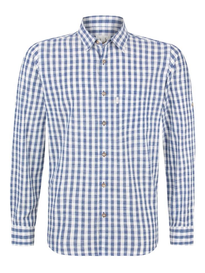 Традиционная рубашка Марко синего цвета Stockerpoint
Традиционная рубашка Марко синего цвета Stockerpoint