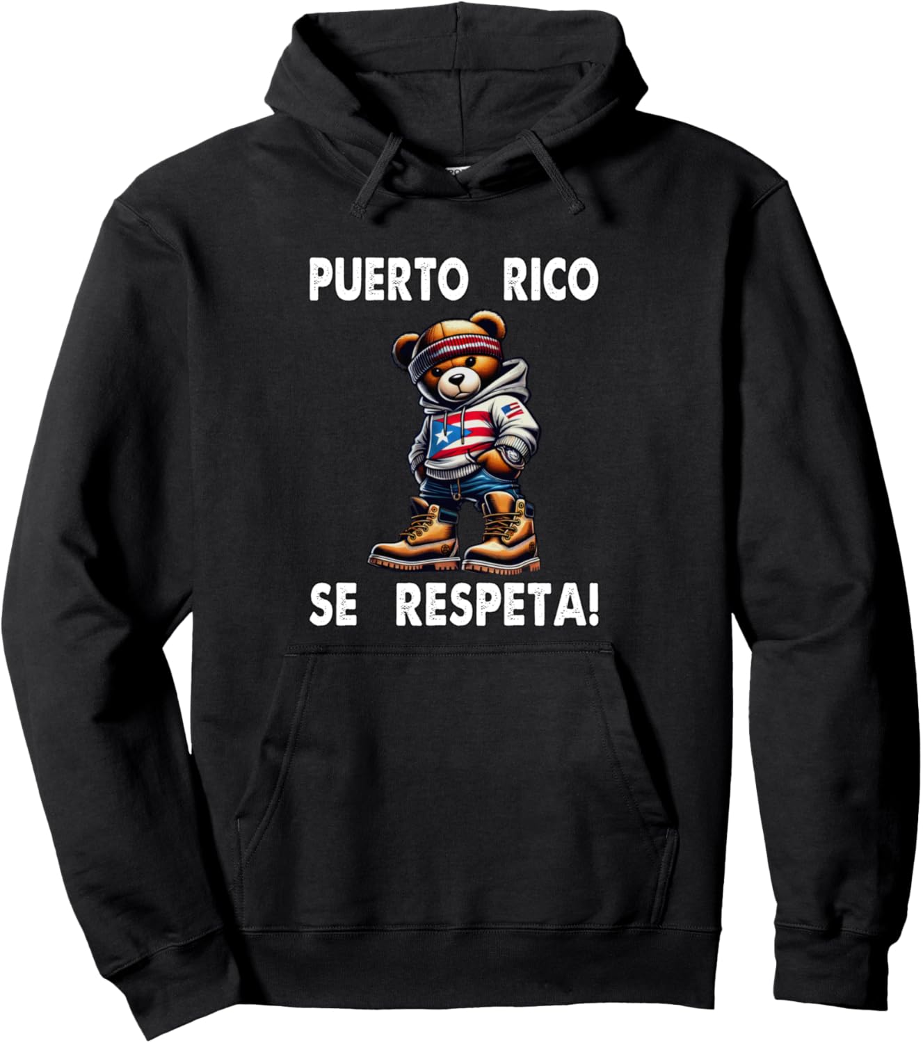 Пуэрто-Рико Se Respeta Толстовка с плюшевым мишкой Борикуа и флагом протеста Puerto Rico Se Respeta Collection, More Here, черный
Пуэрто-Рико Se Respeta Толстовка с плюшевым мишкой Борикуа и флагом протеста Puerto Rico Se Respeta Collection, More Here, черный