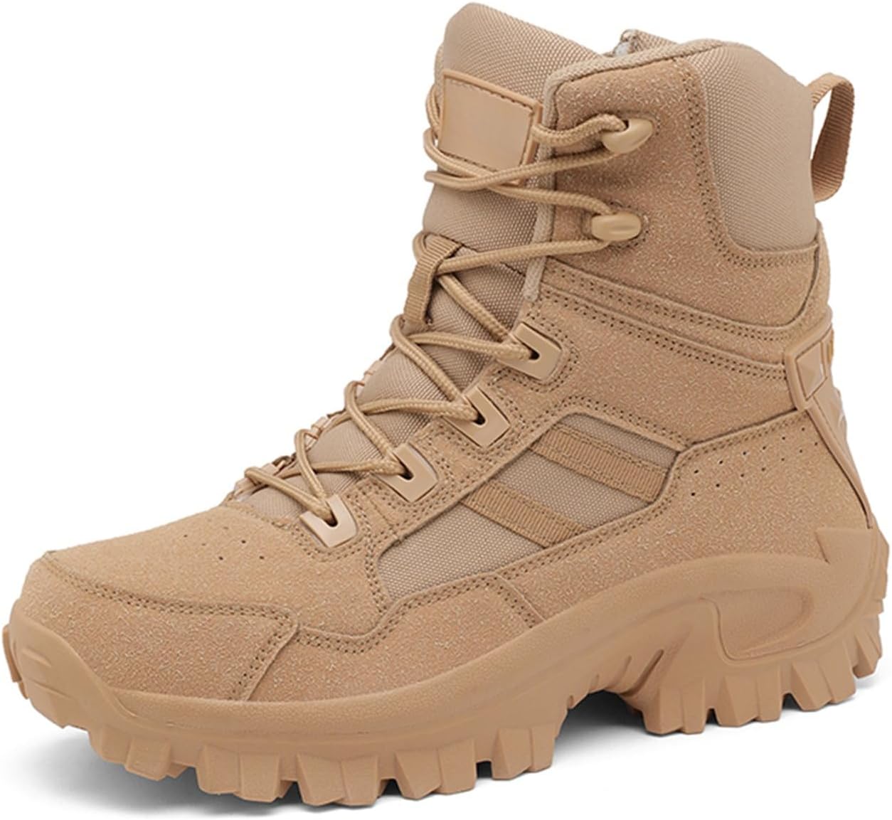 Мужские замшевые военные тактические ботинки TengfeiFly, средние, с шнуровкой, хаки
Мужские замшевые военные тактические ботинки TengfeiFly, средние, с шнуровкой, хаки