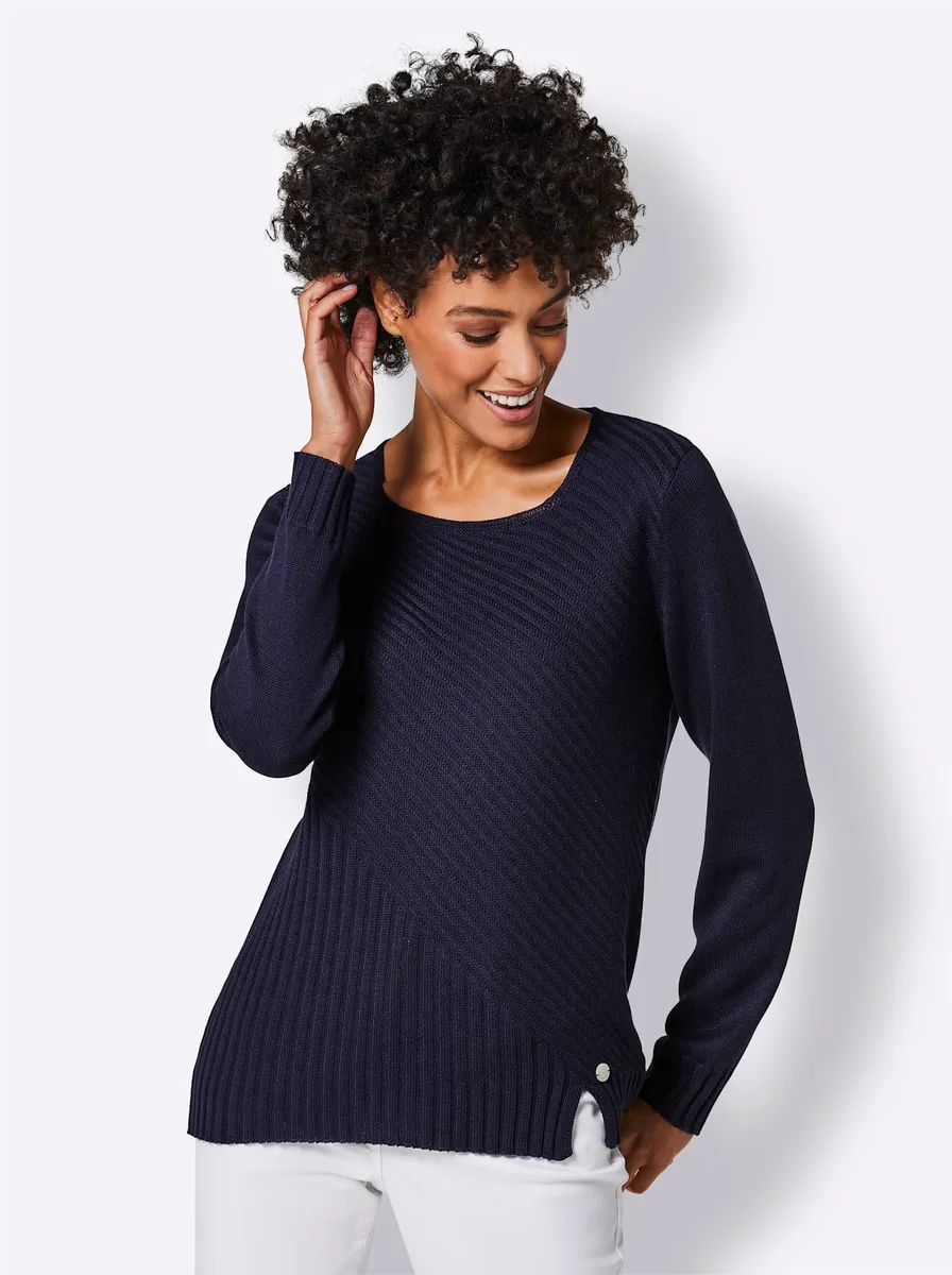 CREATION L PREMIUM вязаный свитер "Свитер из хлопка с лиоцеллом", цвет морской волны
CREATION L PREMIUM вязаный свитер "Свитер из хлопка с лиоцеллом", цвет морской волны