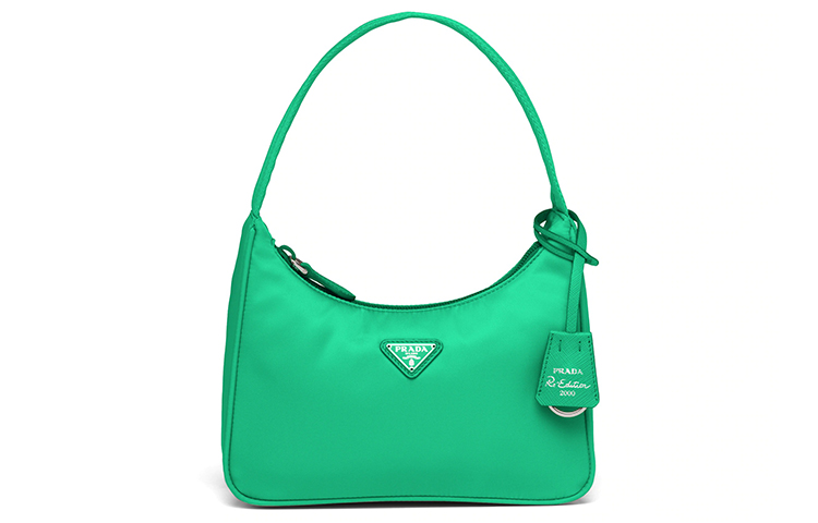 PRADA Хобо нейлоновая сумка через плечо женская мятно-зеленая
PRADA Хобо нейлоновая сумка через плечо женская мятно-зеленая