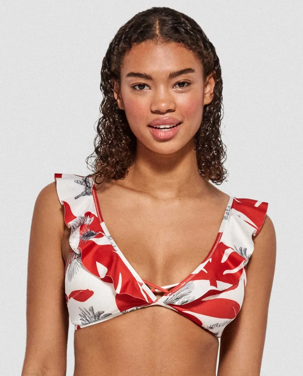 Верх бикини без косточек с принтом Gisela, мультиколор
Верх бикини без косточек с принтом Gisela, мультиколор