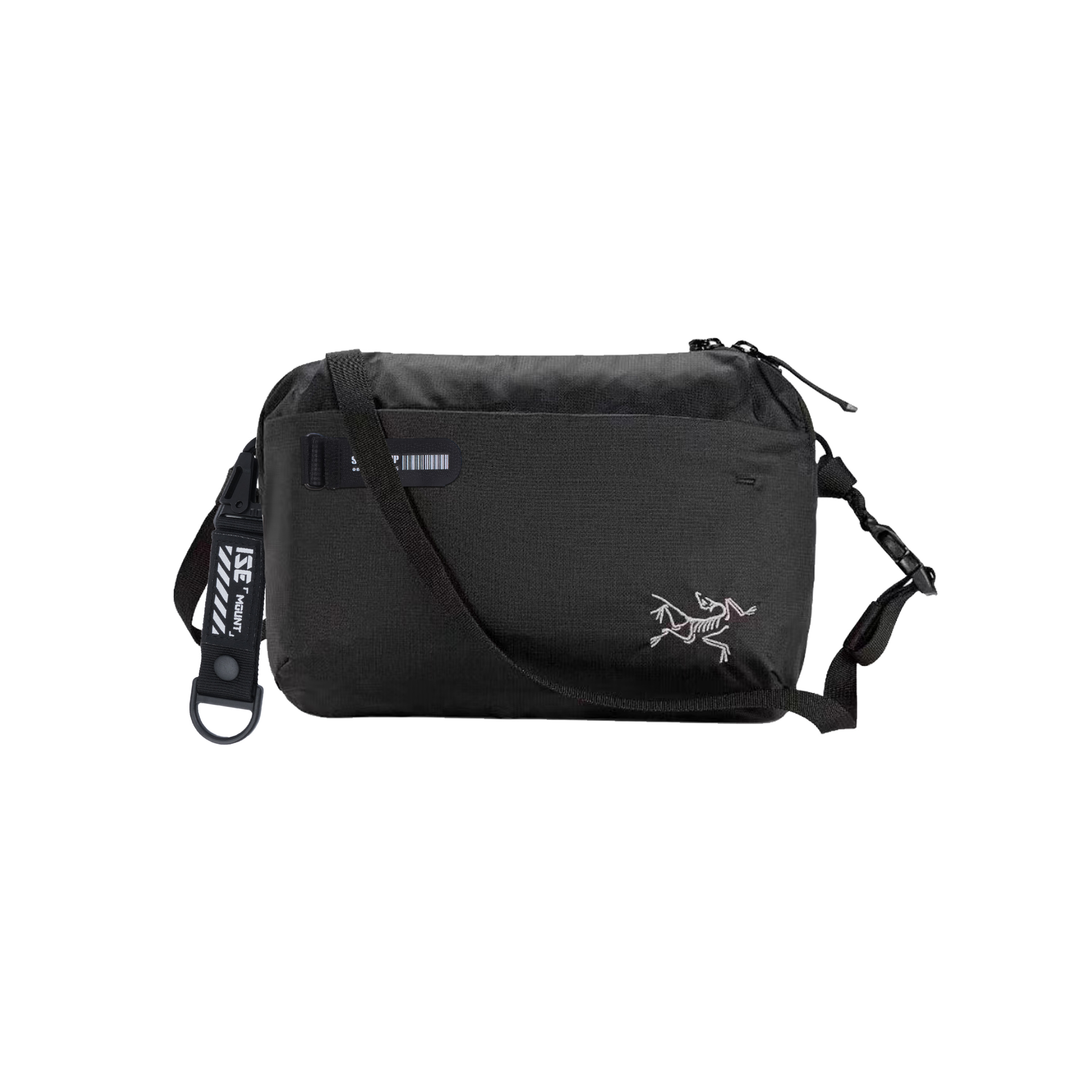 Arcteryx Полиамидная поясная сумка унисекс черная, Wind Scar
Arcteryx Полиамидная поясная сумка унисекс черная, Wind Scar