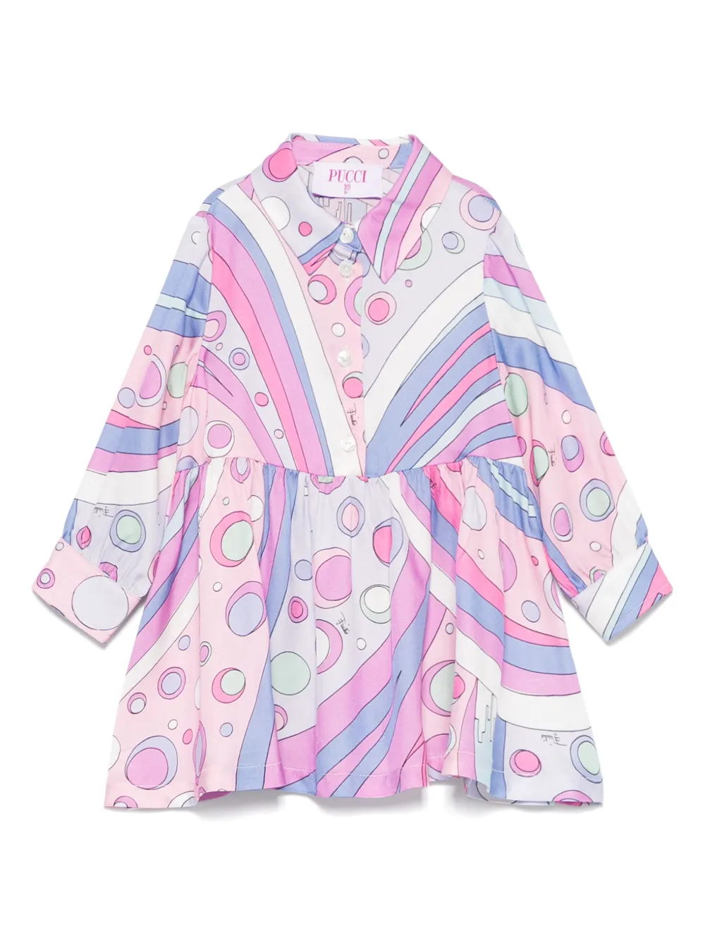 Платье с принтом Fontane PUCCI Junior, розовый
Платье с принтом Fontane PUCCI Junior, розовый