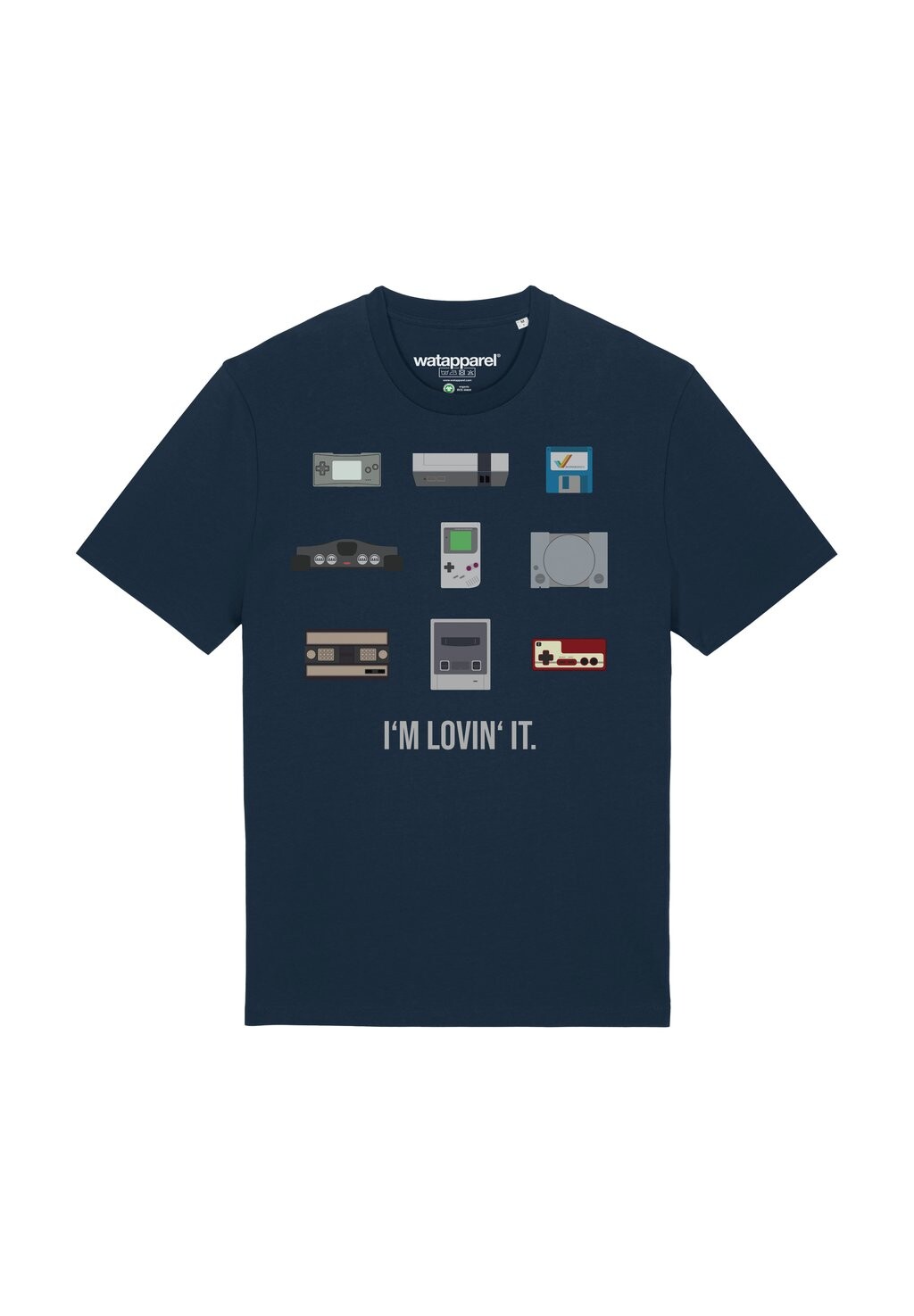 Футболка с принтом VIDEOGAMES watapparel, темно-синий
Футболка с принтом VIDEOGAMES watapparel, темно-синий