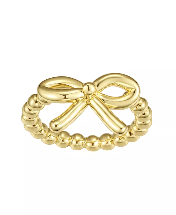 Кольцо-Бантик с золотым и серебряным покрытием Macy'S, gold
Кольцо-Бантик с золотым и серебряным покрытием Macy'S, gold