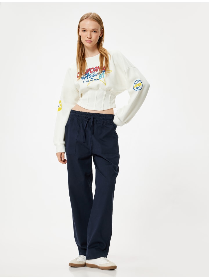 Брюки-карго KOTON Hose, цвет Marineblau
Брюки-карго KOTON Hose, цвет Marineblau