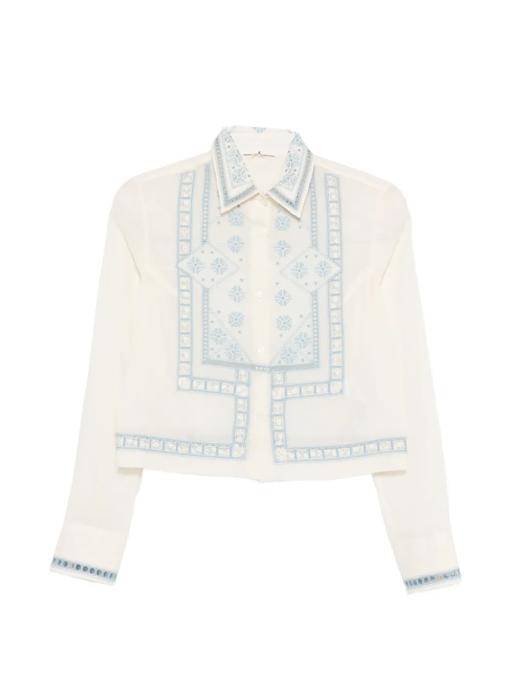 Топ с вышивкой Ermanno Scervino, бежевый
Топ с вышивкой Ermanno Scervino, бежевый