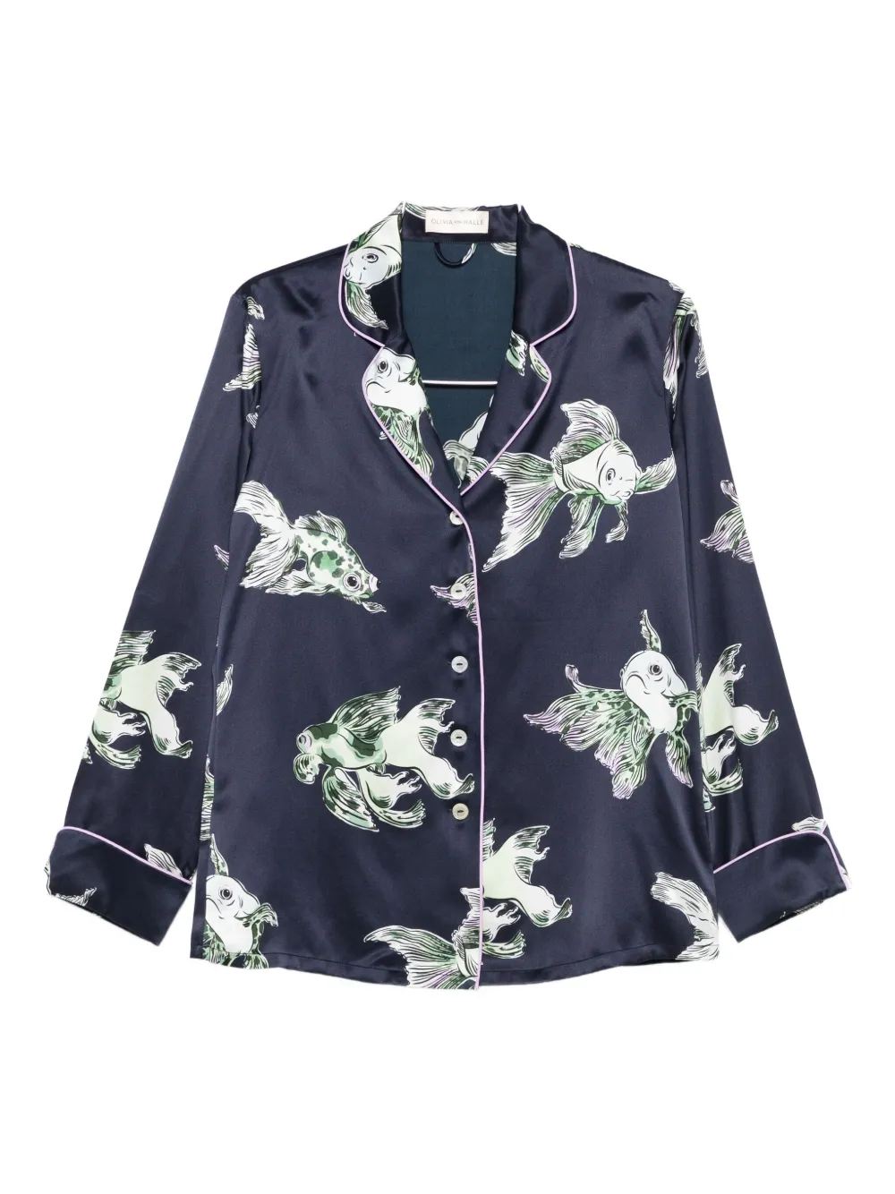 Пижама с графическим принтом Olivia von Halle, синий
Пижама с графическим принтом Olivia von Halle, синий