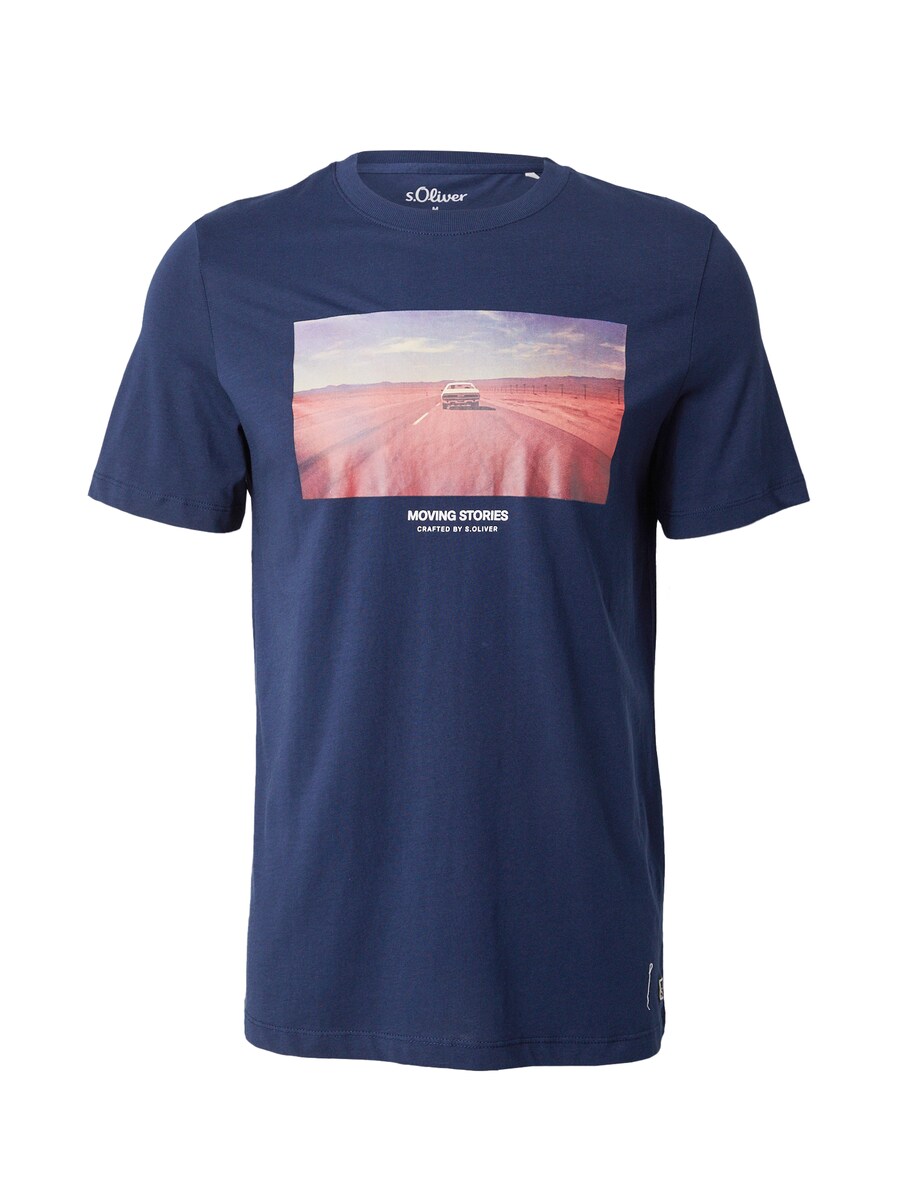 Рубашка s.Oliver, дымчато-синий/темно-синий
Рубашка s.Oliver, дымчато-синий/темно-синий