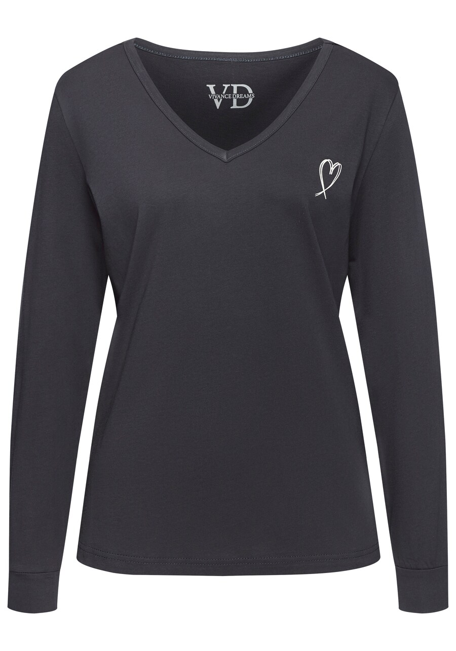 Пижамная рубашка VIVANCE Dreams, темно-серый
Пижамная рубашка VIVANCE Dreams, темно-серый