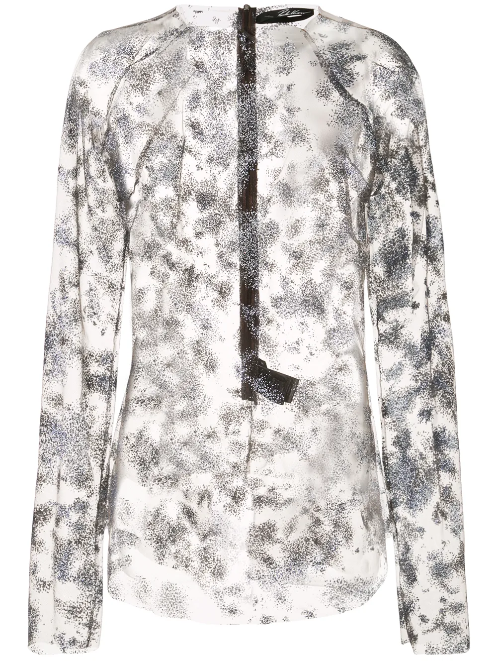 Прозрачная блузка Paula Knorr, белый 
Прозрачная блузка Paula Knorr, белый