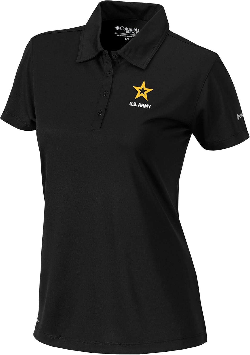 Columbia Golf Женская Полярка с Логотипом Армии США Birdie Polo, Black
Columbia Golf Женская Полярка с Логотипом Армии США Birdie Polo, Black