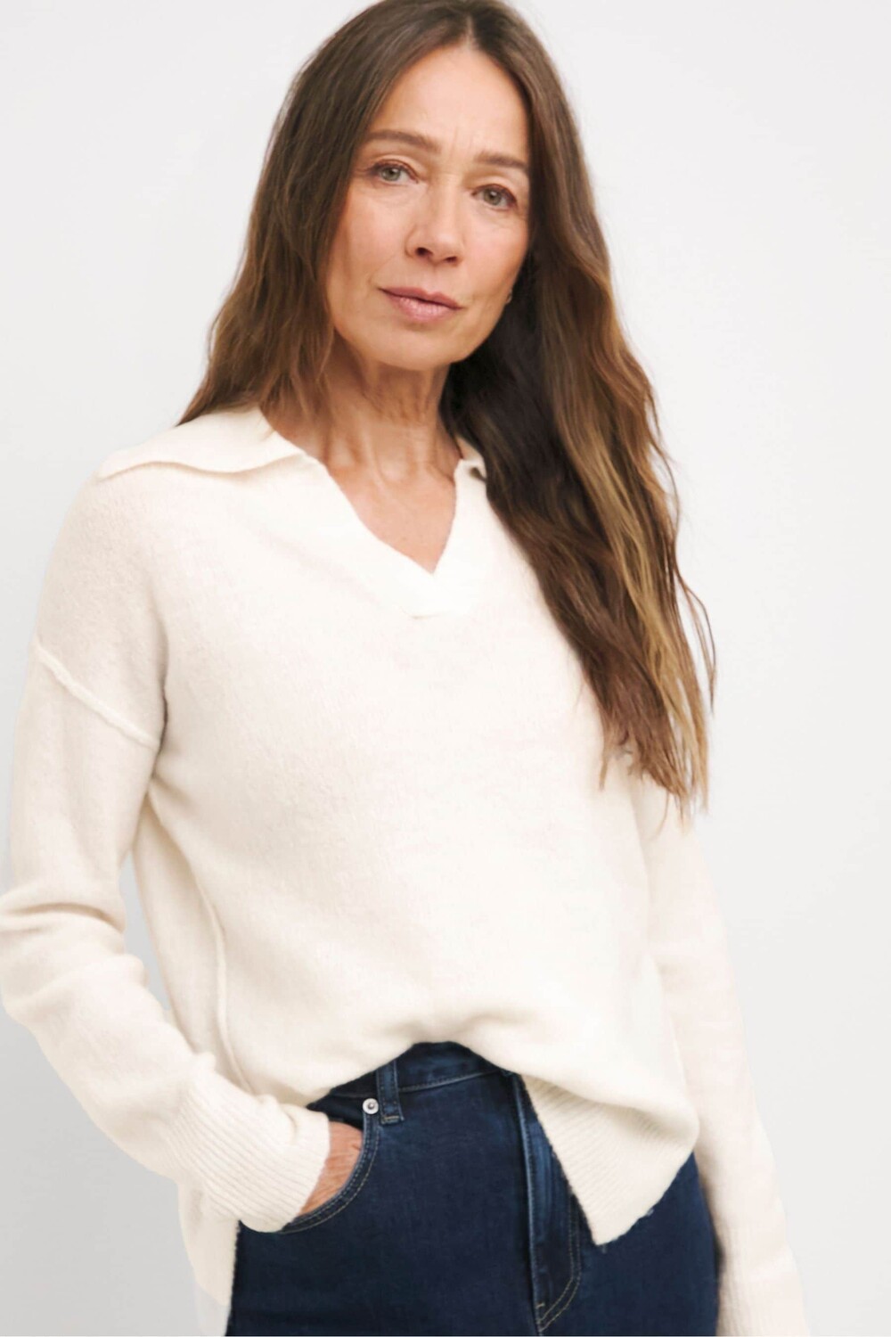 Джемпер с открытым воротником Jd Williams, бежевый
Джемпер с открытым воротником Jd Williams, бежевый