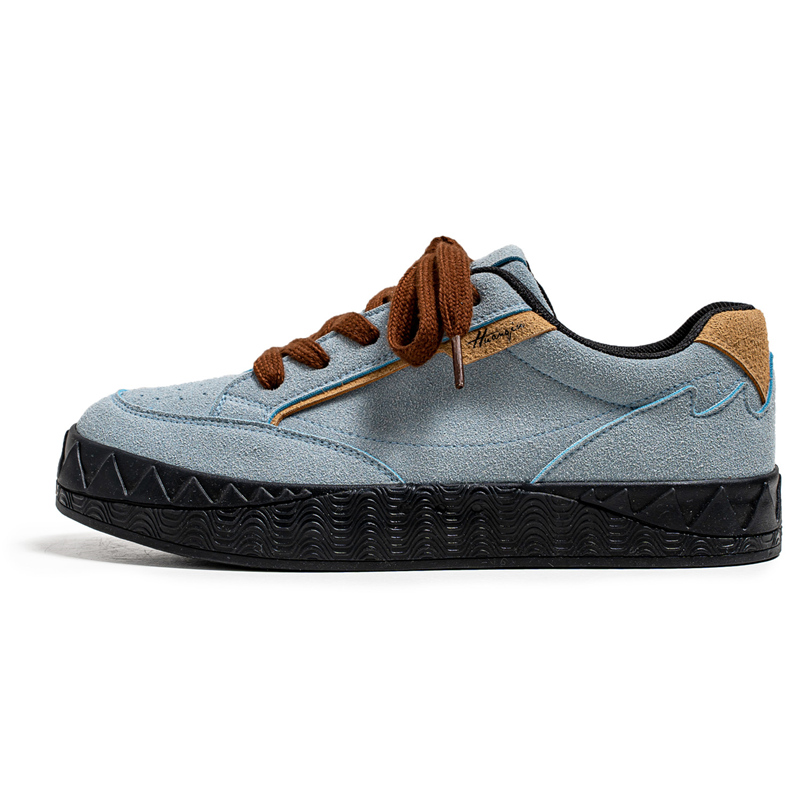 Высокие, устойчивые к истиранию, легкие и дышащие низкие скейтерские кроссовки мужские Haze Blue HUANQIU
Высокие, устойчивые к истиранию, легкие и дышащие низкие скейтерские кроссовки мужские Haze Blue HUANQIU