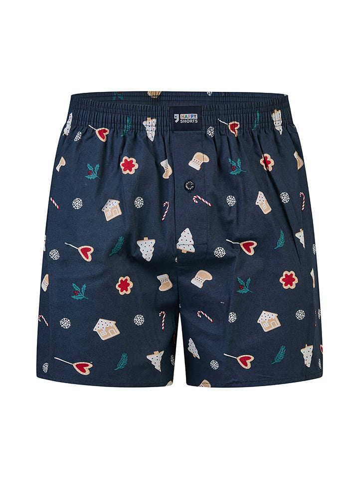 Happy Shorts Темно-синие боксерские шорты
Happy Shorts Темно-синие боксерские шорты