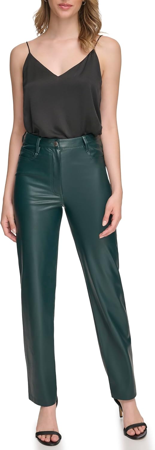 Женские прямые брюки Calvin Klein с карманом на пуговицах, Malachite
Женские прямые брюки Calvin Klein с карманом на пуговицах, Malachite