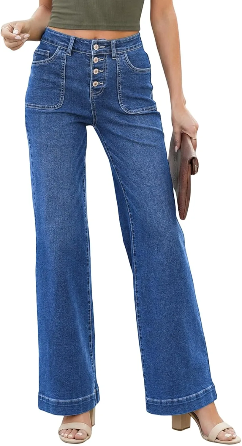 SHEWIN женские джинсы прямого кроя Stretchy Fabric Denim Pants Inseam 29 Inch
SHEWIN женские джинсы прямого кроя Stretchy Fabric Denim Pants Inseam 29 Inch