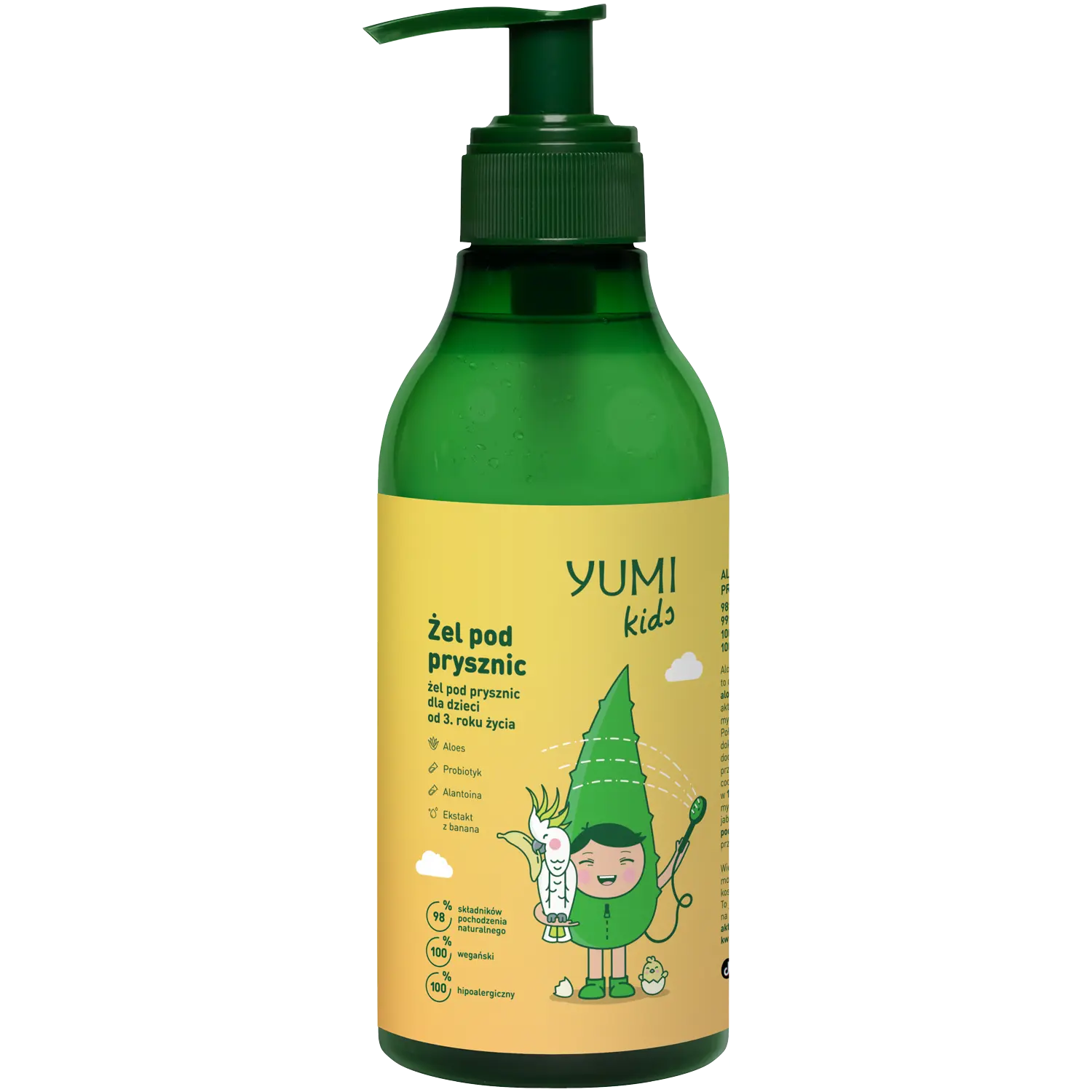 Гель для душа банан детский Yumi Kids, 400 мл
Гель для душа банан детский Yumi Kids, 400 мл