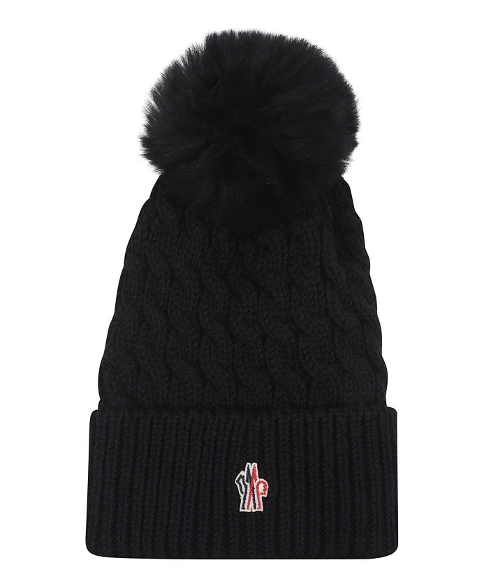 Трикотажная шапка Moncler, черный
Трикотажная шапка Moncler, черный