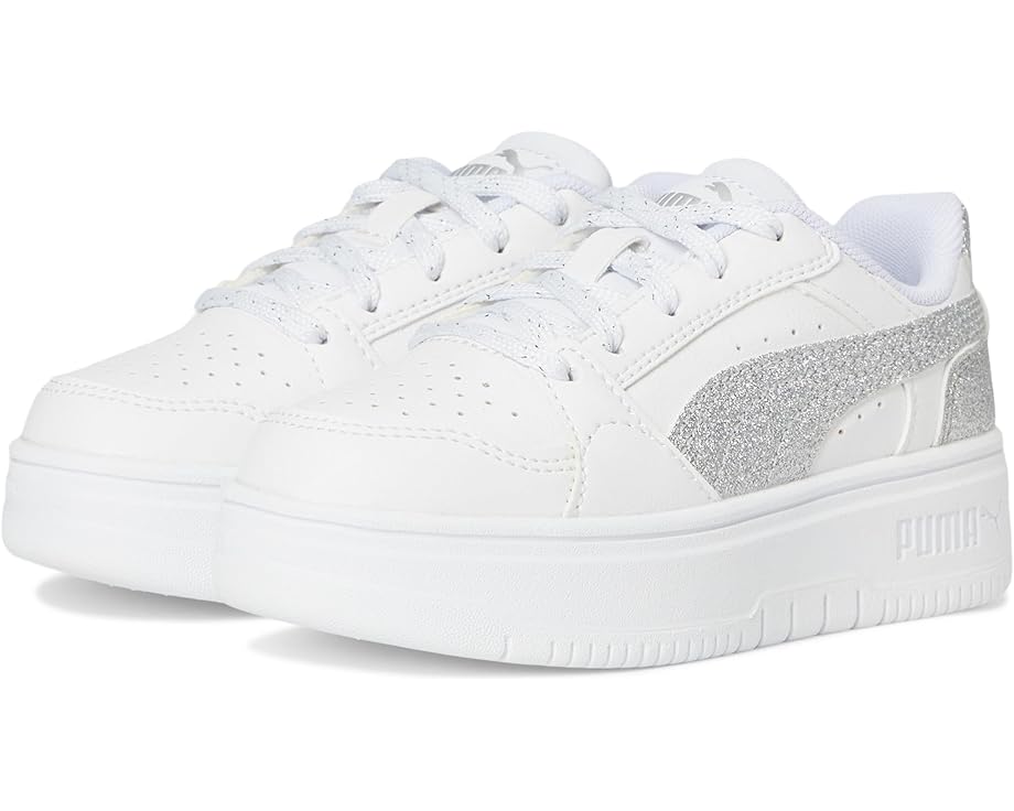 Кроссовки PUMA Kids Rebound Femme Shoes, цвет White/Silver
Кроссовки PUMA Kids Rebound Femme Shoes, цвет White/Silver