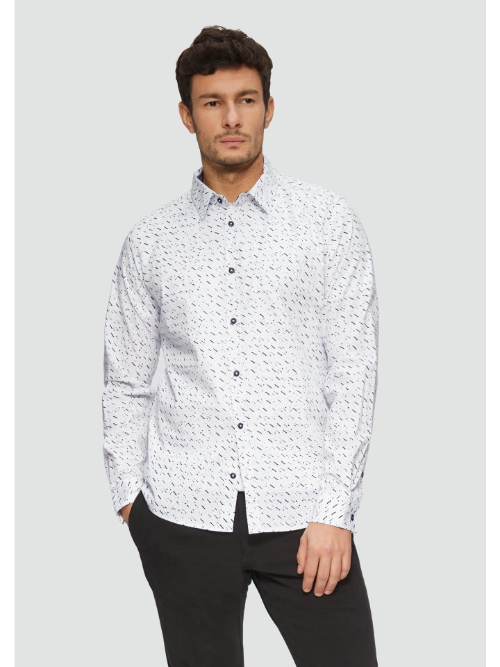 Рубашка s.Oliver Hemd langarm, белый
Рубашка s.Oliver Hemd langarm, белый