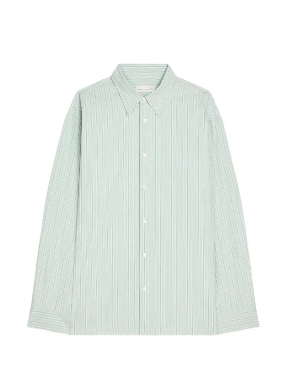 Полосатая рубашка Dries Van Noten, зеленый
Полосатая рубашка Dries Van Noten, зеленый