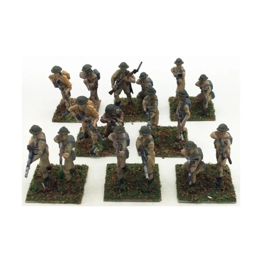Британская пехота №1 времен Второй мировой войны, Miscellaneous Historical Miniatures - Loose Miniatures (Various Scales) (Unknown Manufacturer)
Британская пехота №1 времен Второй мировой войны, Miscellaneous Historical Miniatures - Loose Miniatures (Various Scales) (Unknown Manufacturer)