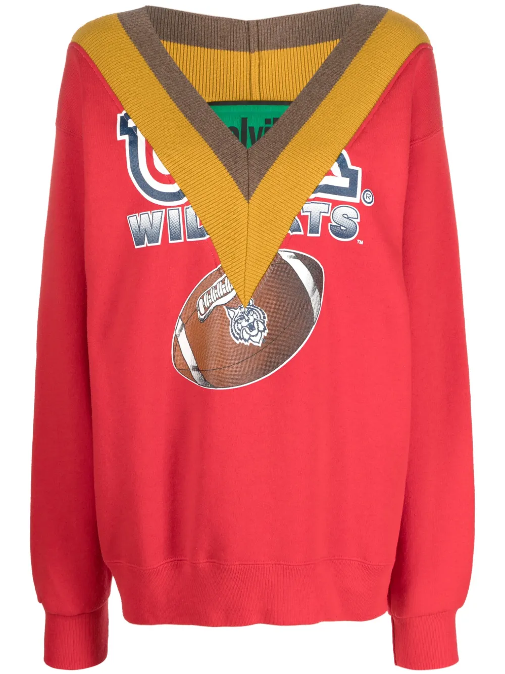 Толстовка с V-образным вырезом и графичным принтом colville, красный
Толстовка с V-образным вырезом и графичным принтом colville, красный