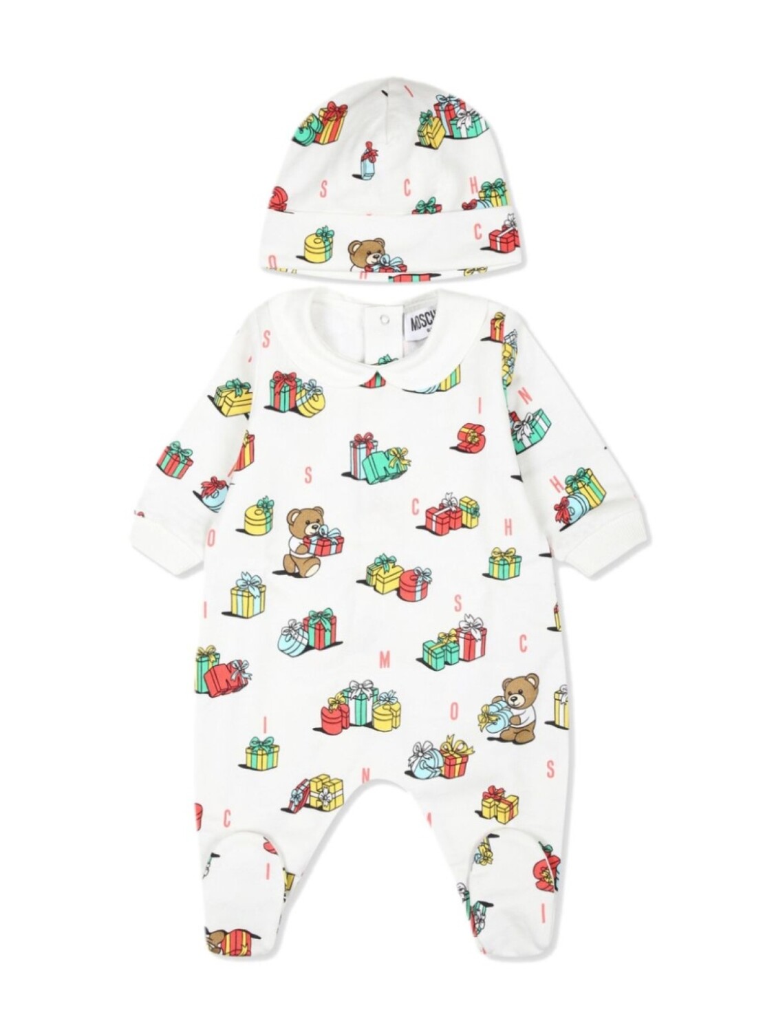 Moschino Kids комплект для вырастания малыша с принтом плюшевого мишки, белый
Moschino Kids комплект для вырастания малыша с принтом плюшевого мишки, белый