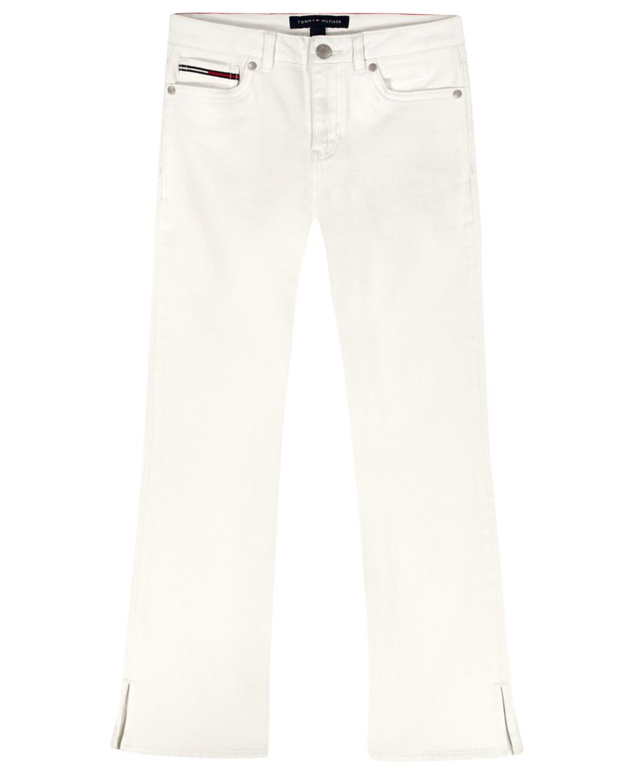 Джинсы-клеш для девочек 7-16 лет Tommy Hilfiger, White
Джинсы-клеш для девочек 7-16 лет Tommy Hilfiger, White