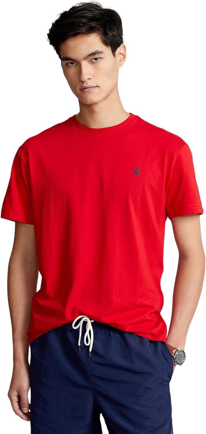 Классическая футболка с круглым вырезом Polo Ralph Lauren, цвет RL2000 Red 
Классическая футболка с круглым вырезом Polo Ralph Lauren, цвет RL2000 Red