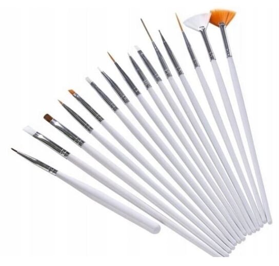 Набор кистей для дизайна ногтей, 15 шт. Deni Carte
Набор кистей для дизайна ногтей, 15 шт. Deni Carte